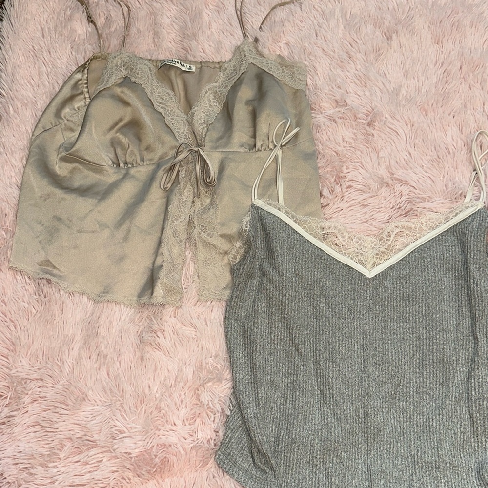 Abercrombie Women’s Lounge Tank Top Set